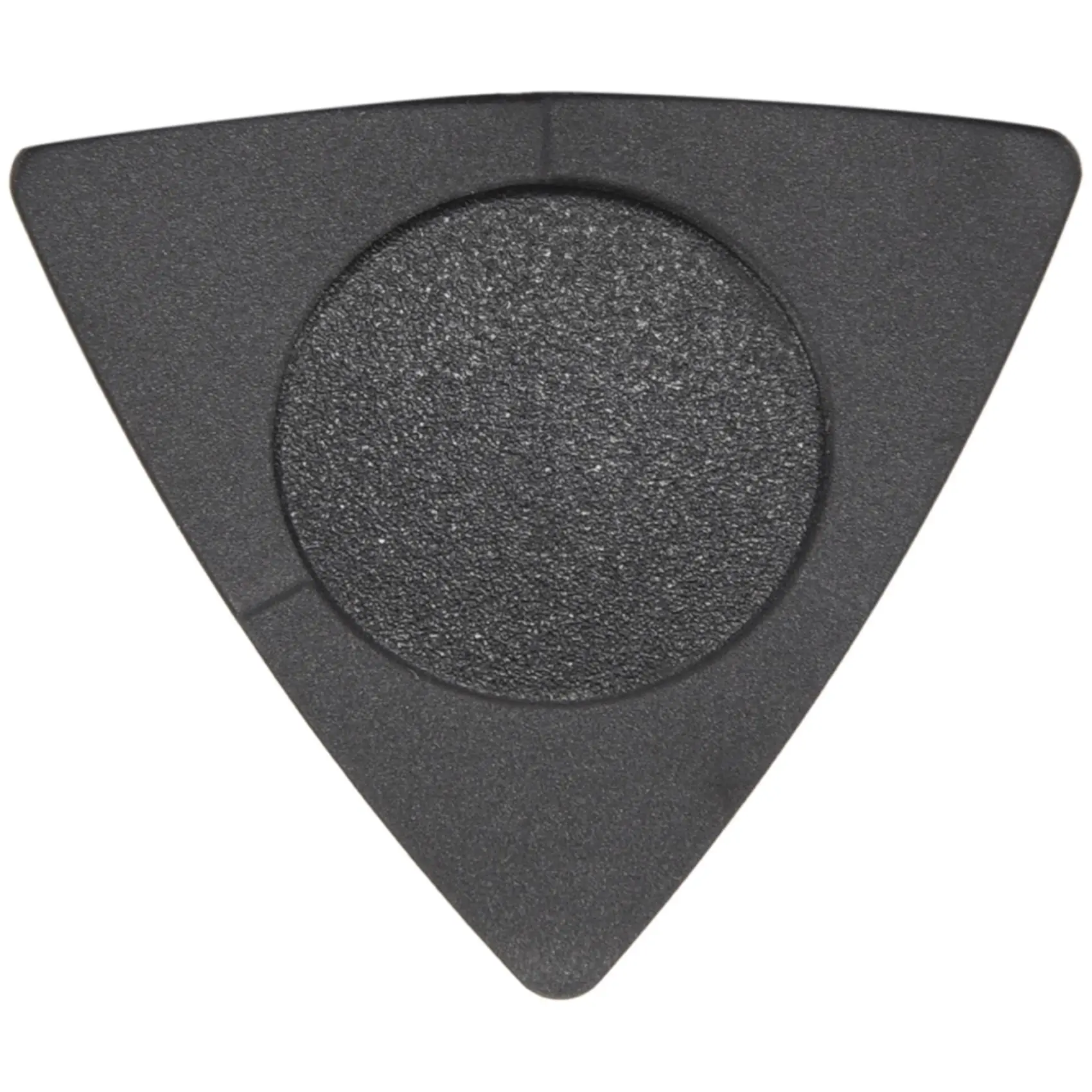 Guitar Picks 10pcs Triangle-Guitar picks 1.0 0.75 0.5 mm Thickness in PC + ABS Material Antislip Style Picks Black