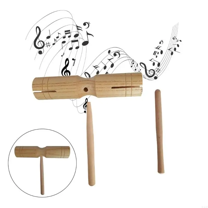 H4GF Shaker Baby Child Orff Percussion Toy Double Boom Music Musical Instrument Toy Percussion Childrens Baby Puzzle