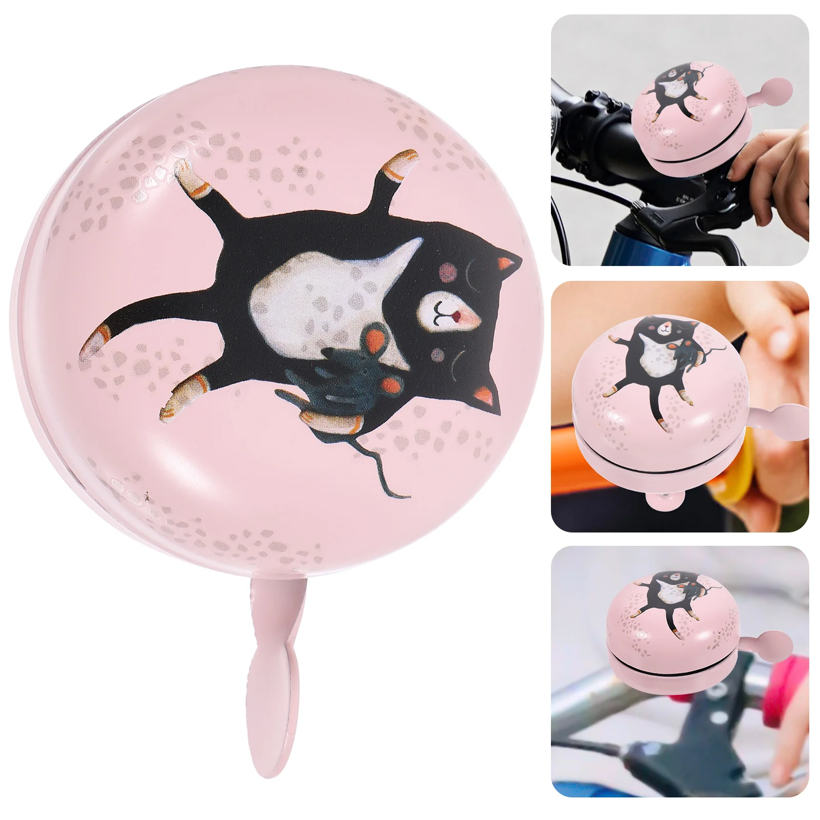 

Bicycle Bell Decor Bike Bells Printed Unicorn Bike Bells Crisp Sound Ring Bell For Scooter Tricycle Children DIY Adornment