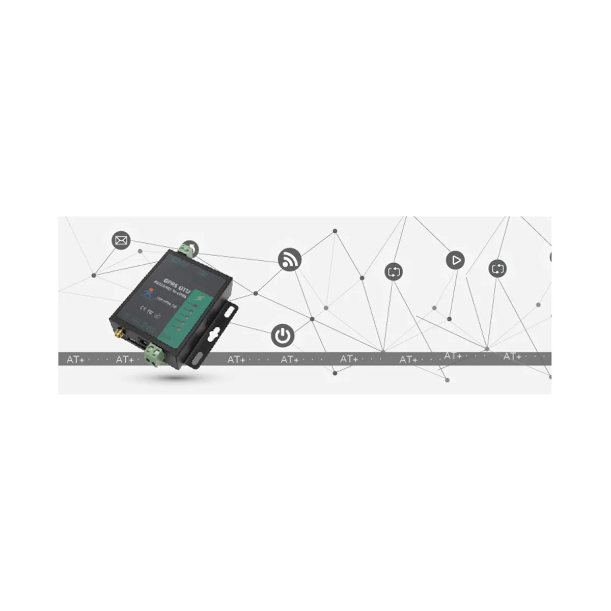 

GSM-модем с последовательным разъемом RS232 RS485 на GPRS DTU, 2 шт.