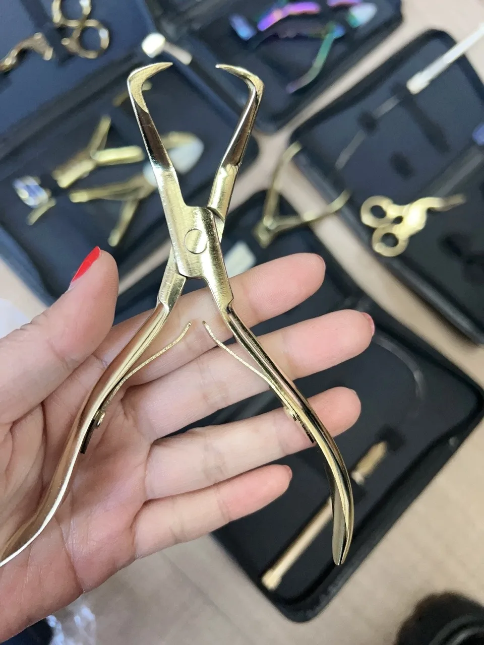 New 1 set of Hair Extension Plier Micro Ring Applicator Remover Plier Hair Loop Tool Metal clip Scissor for Weft Extensions