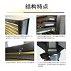 Mechanical Professional Tool Cabinet Organizer Workshop Wheeled Screwdrivers Trolley Tool Cabinet Large Tool Arrangement 4