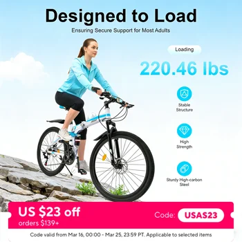 Folding 26-Inch Mountain Bike 1