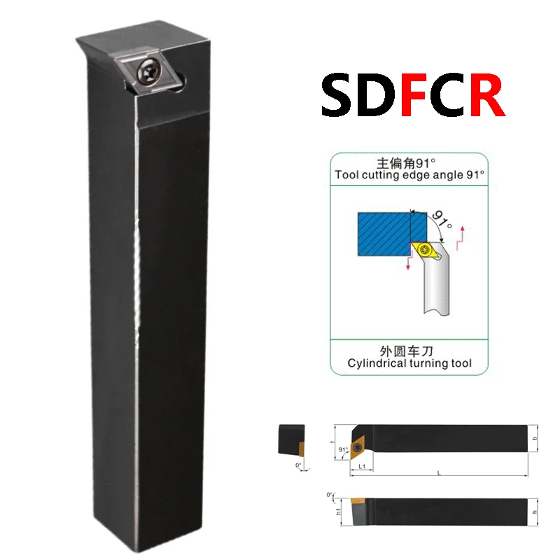 Lathe tool LIHAOPING SDACR SDFCR SDJCR SDNCN SDQCR 1010 1212 1616 External Turning Tools CNC Metal Lathe Cutting Tool Machine DCMT Inserts