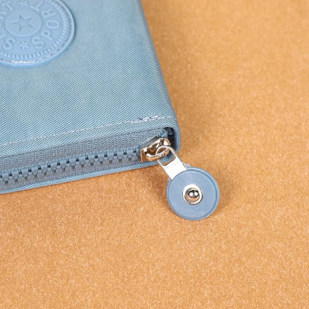 Mini Wallet Durable Zipple Canvas Card Holder Money Bag Women Girls