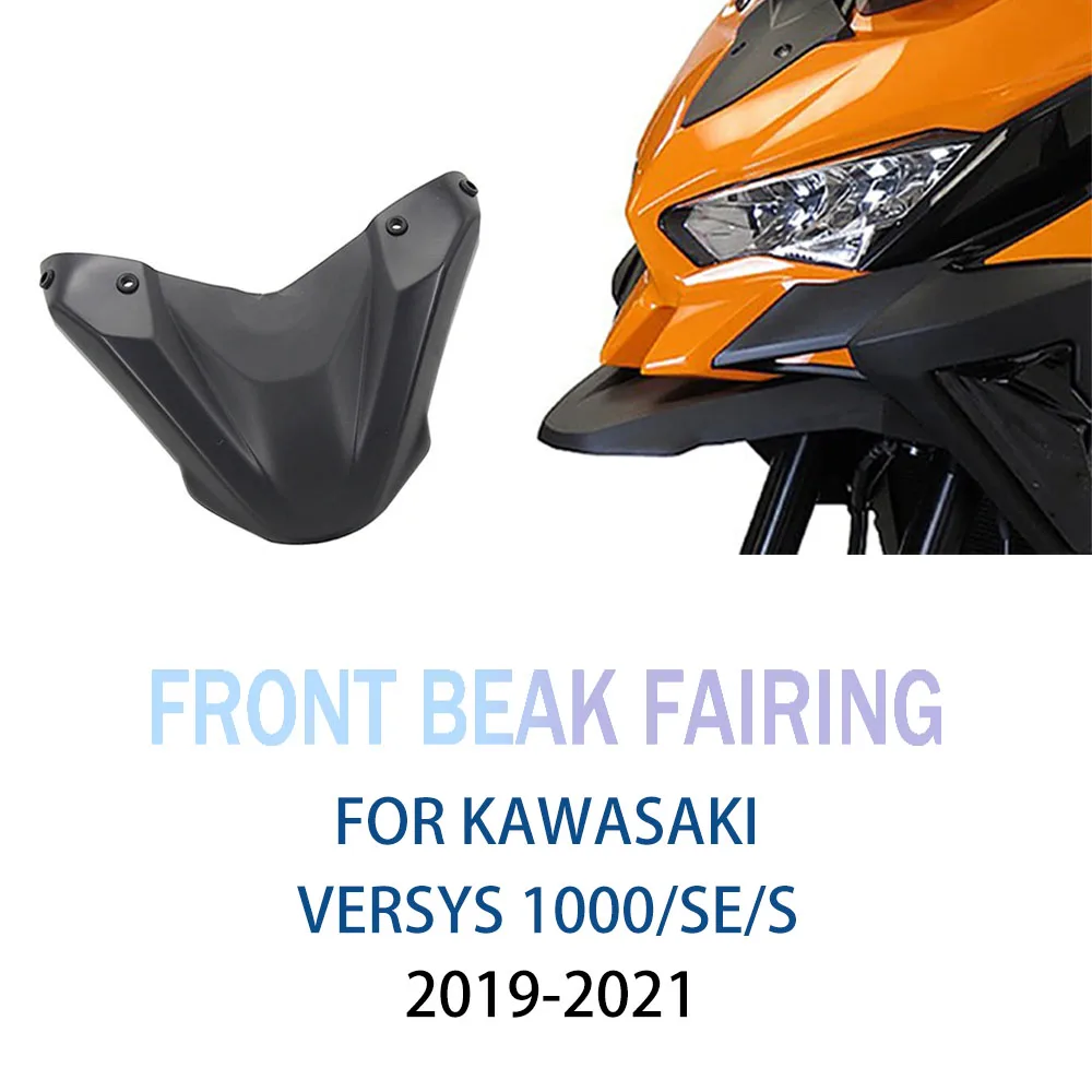 

2019 2020 2021 For Kawasaki Versys 1000 SE S VERSYS1000 Motorcycle Accessorie Front Beak Fairing Extension Wheel Extender Cover