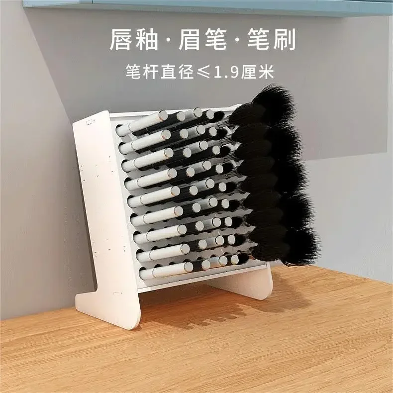 Inclined Pen Holder Storage Rack Multi-functional Pen Holder Marker Storage Box Desk Organiser