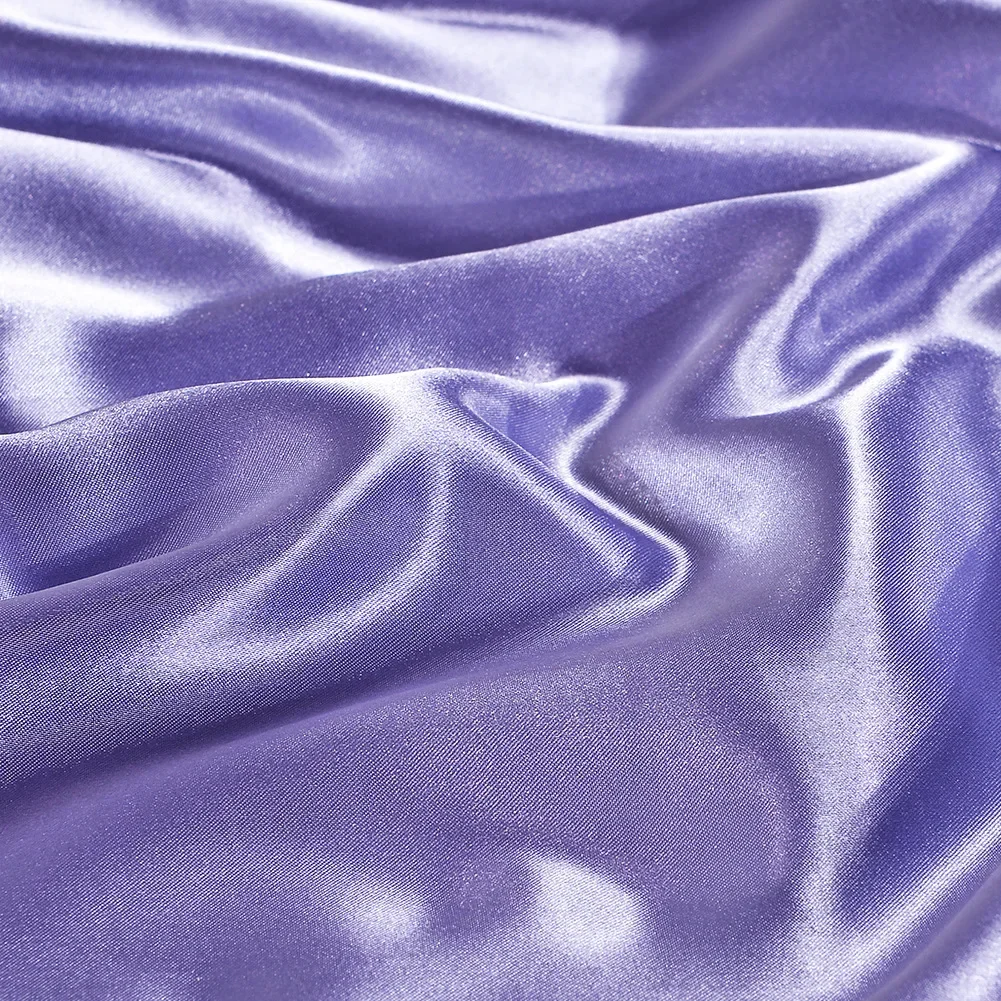 Pure Emulation Silk Satin Pillowcase Comfortable Pillow Cover Pillowcase Cool in Summer for Bed Throw Pillows Covers Bedroom 4