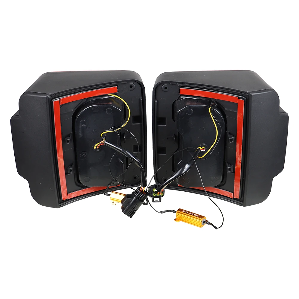 Per Wrangler Jk 2/4 Porte 2007-2018 Luminoso Led Posteriore Fanale
