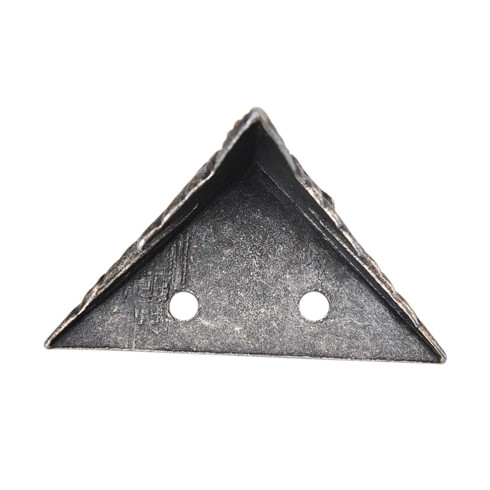 

Box Decorative Corner Protector Fasteners Feet Leg Hardware High Quality Kit Metal 42x30mm New 4PCS Accessories