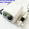65W STRONG 207B Manicure Machine control box 35000rpm Handpiece Nail polishing nail pedicure Nail Art drill Manicure Machine set 1