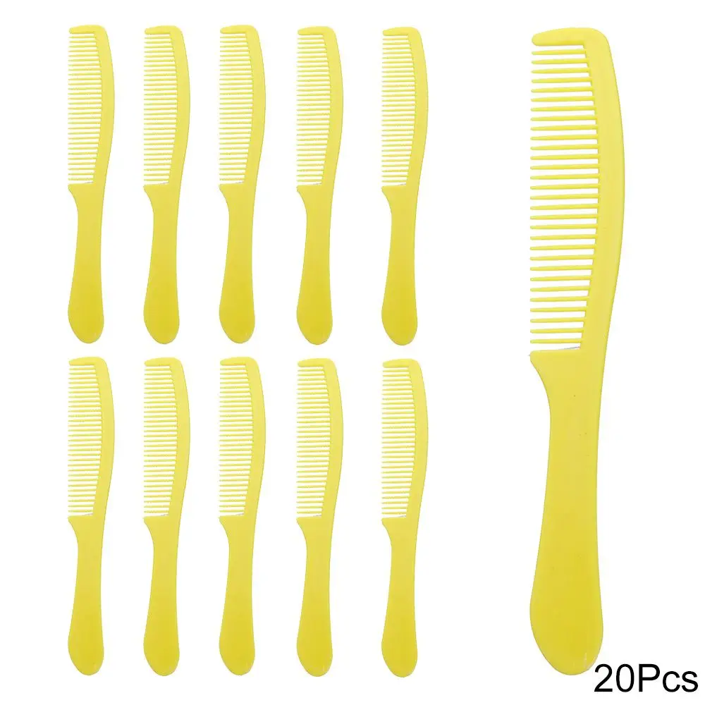 20Pcs Disposable Combs Styling Combs Hairdressing for Hotel Supplies Hotel School 6
