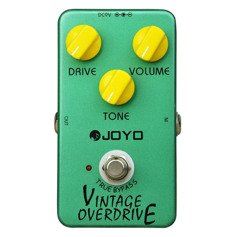 Joyo Jf-01 Overdrive Effetto Pedale Classico Vintage Overdrive Pedale Per Chitarra Elettrica Pedali Tubo Screamer True Bypass