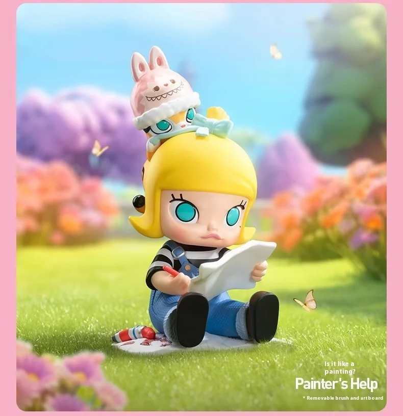 New Pop Mart Finding Mokoko Series Blind Box Mystery Box Guess Bag Toys Doll Cute Anime Figure Desktop Ornaments Collection Gift