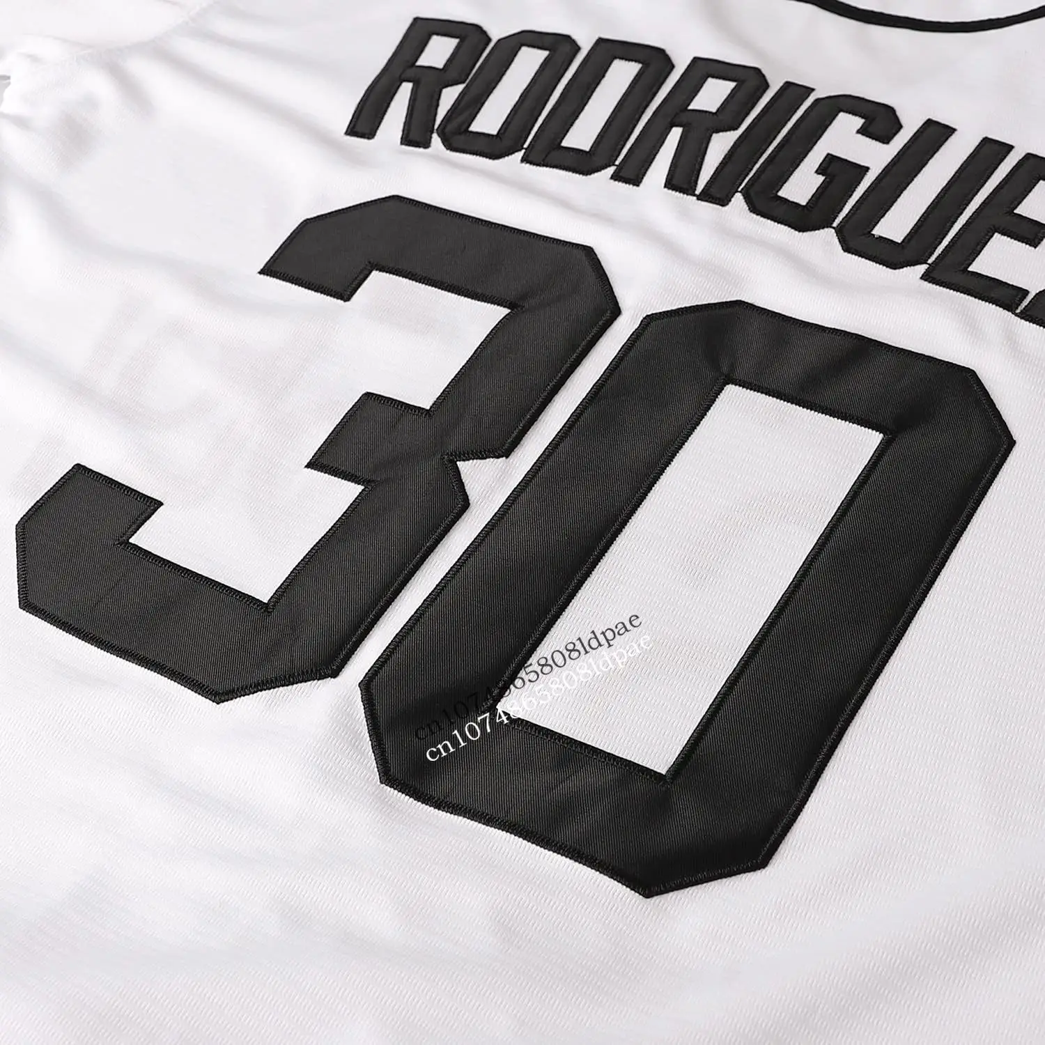 Benny 'The Jet' Rodriguez 30 The Sandlot Bel Air Short Sleeve Squints Yeah-Yeah Jersey 5 Squints Jersey Movie Shirt