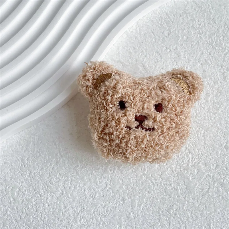 Adorable Fluffy Cartoon Plush Phone Holder and Grip Stand