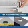 Stainless Steel Soap Dispenser Extension Tube Kit Kitchen Sink Liquid Soap Dispenser Bathroom Lotion Detergent Hand Press Pumps 4