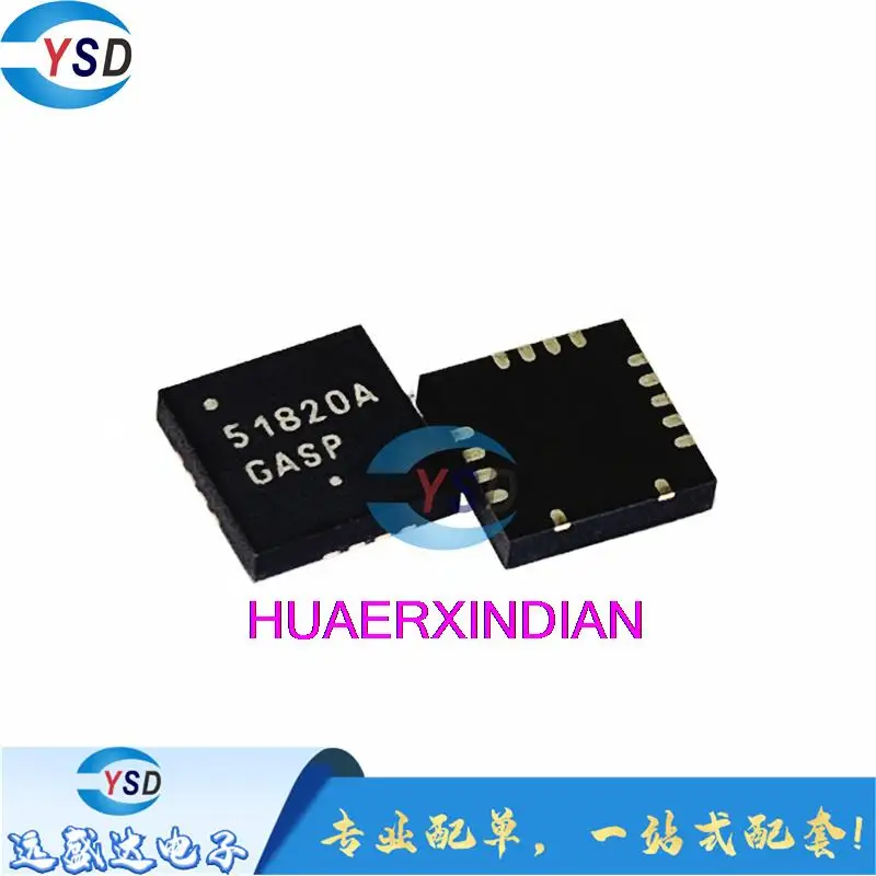 

5 шт., новые оригинальные NCP51820AMNTWG :51820A QFN-15