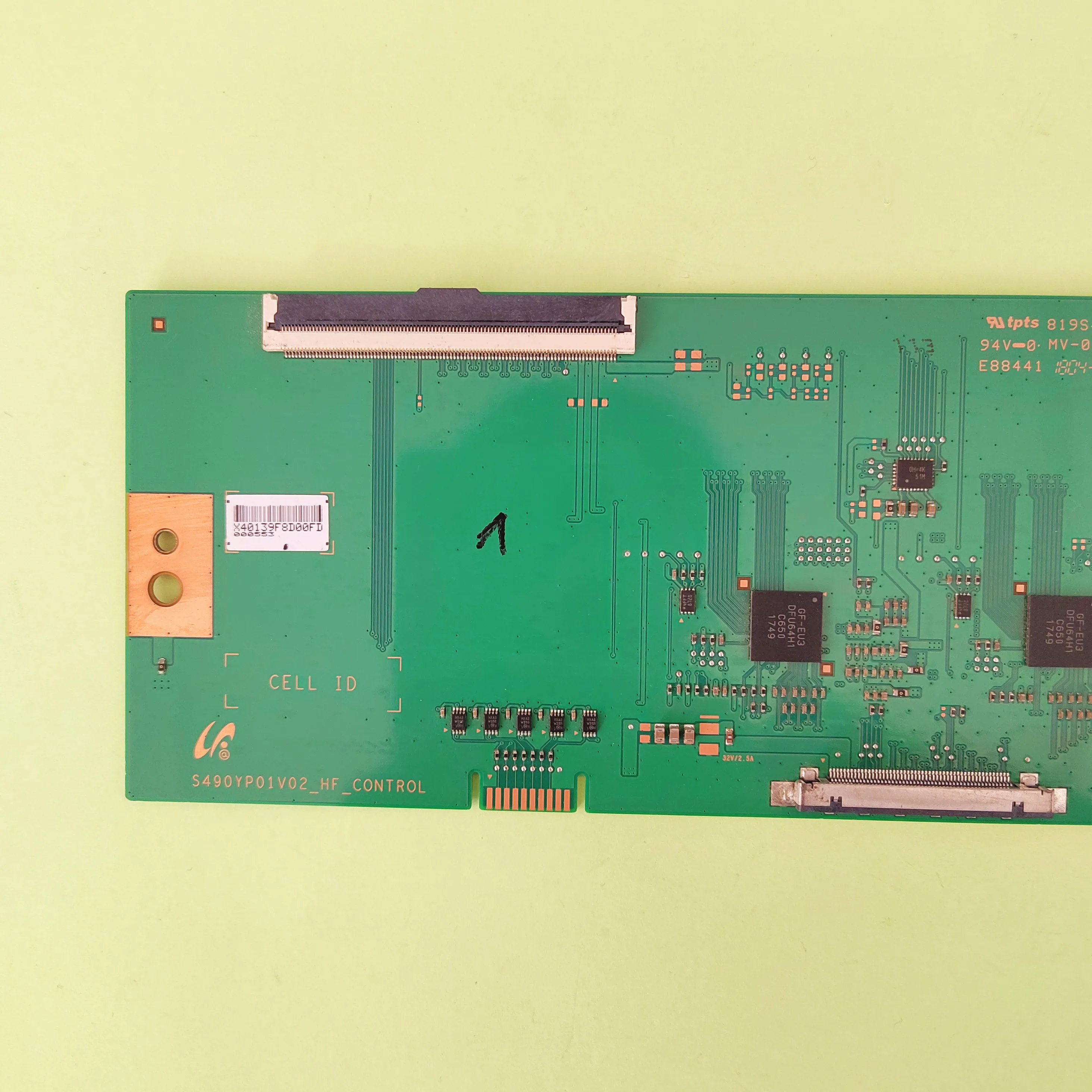 S490YP01V02-HF-CONTROL LJ94-40139F T-con Board for 49'' 49 inch
