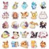 10/30/50/100pcs Kawaii Pokemon Anime Cartoon Stickers Cute Aesthetic Decals Laptop Phone Car Suitcase Decoration Sticker Kid Toy 5