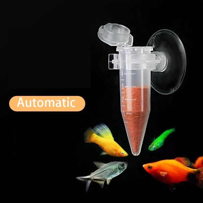 Distributeur automatique de poissons coniques, 10 pièces, pour Aquarium,  ver rouge, entonnoir, outil d'alimentation, ventouse, accessoires  d'aquarium - AliExpress