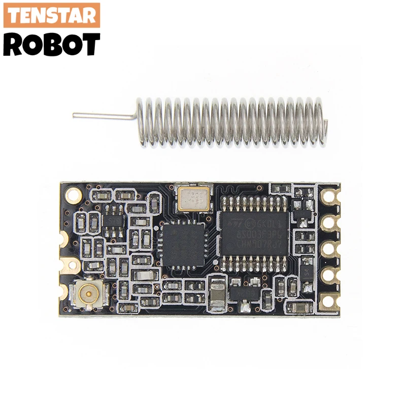 NIDONE 2pcs Modulo Porta seriale Wireless Modulo 433MHz HC-12 SI4463