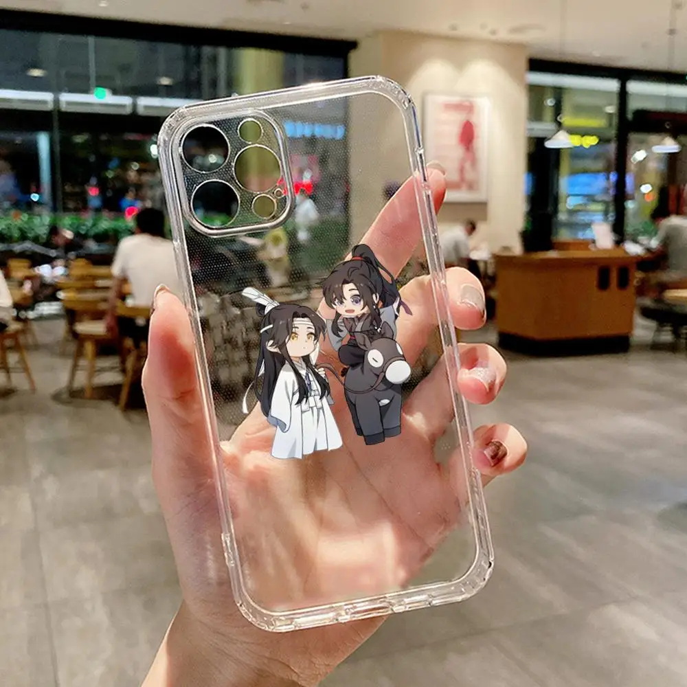 Elegant Mo DAO Zu Shi Transparent Phone Case