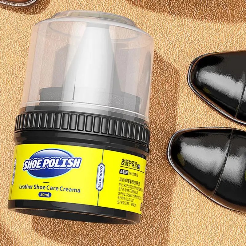 Leather Shoe Repair Cream 50ml Leather Care Cleaning Paste Maintenance Cream Car Conditioner Interior Cleaner