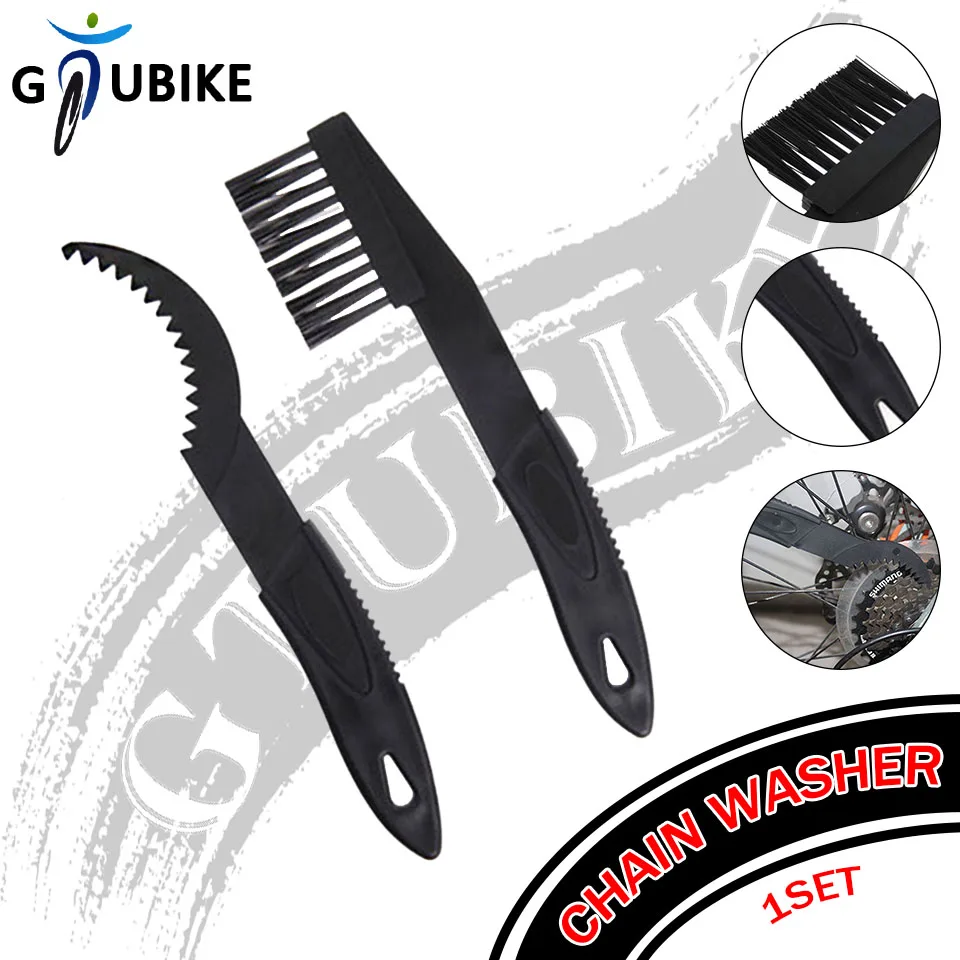 Gtubike Bike Chain Washer Spazzole Combo Set Cleaner Pignone Gear Mtb Moto Outdoor Ciclismo Pulizia Scrubber Strumenti Di Riparazione
