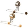 Bathroom Use 30.4x11.9x5.4cm Paper Roll Holder Bathroom Storage ABS Material Innovative Design No Tools Required 6