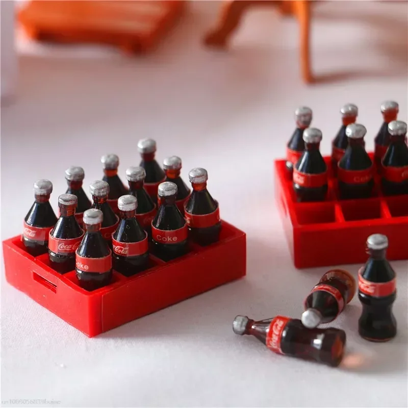 13Pcs-Set-1-12-Or-1-16-DollHouse-Miniature-Coke-Bottles-Drinks-Mini ...