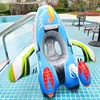 Inflatable Aircraft Swim Ring Tube Toy Baby Swimming Ring Seat for Kid Swim Circle Float Swim Pool Water Fun Toy for Children 5
