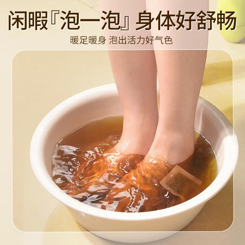 30 bags Natural Herbal Slimming Foot Bath Capsule Shape Up Care Foot Cleansing Soak Gel Dehumidification Detox Relieve Fatigue