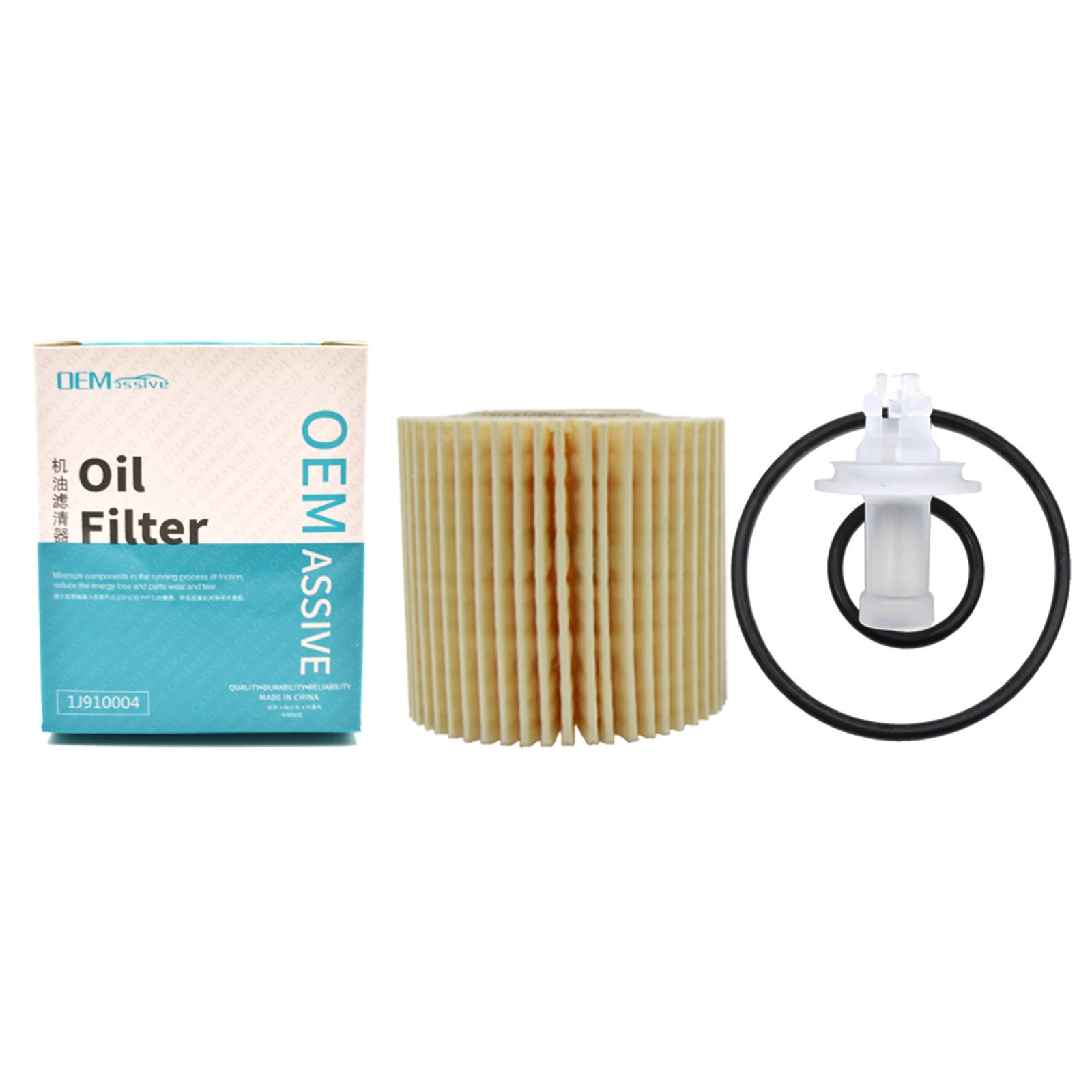 Car Oil Filter Car Filter Car Filter Set For Toyota Prius / Prius V / Plug-In 2011-2015 1.8L 2ZR-FXE 4 Cylinder Engine 04152-YZZA6