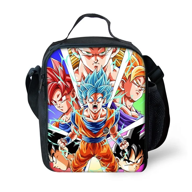 Dragon Ball Z Goku Insulated School Lunch Bag Gohan Vegeta