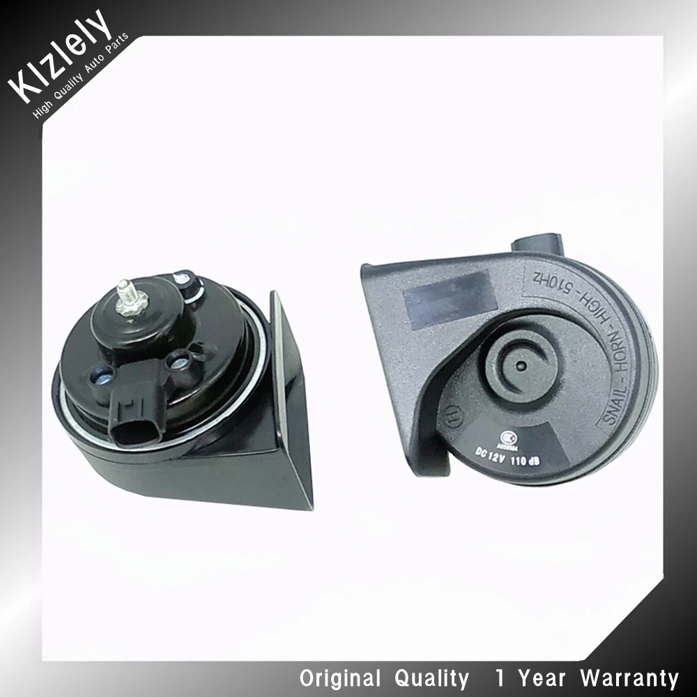 Snail Type Horn For KIA Carnival K5 Sorento Picanto 12V 410/510Hz Loud AutoHorn 110-125Db Twin Tone Waterproof Car Horns