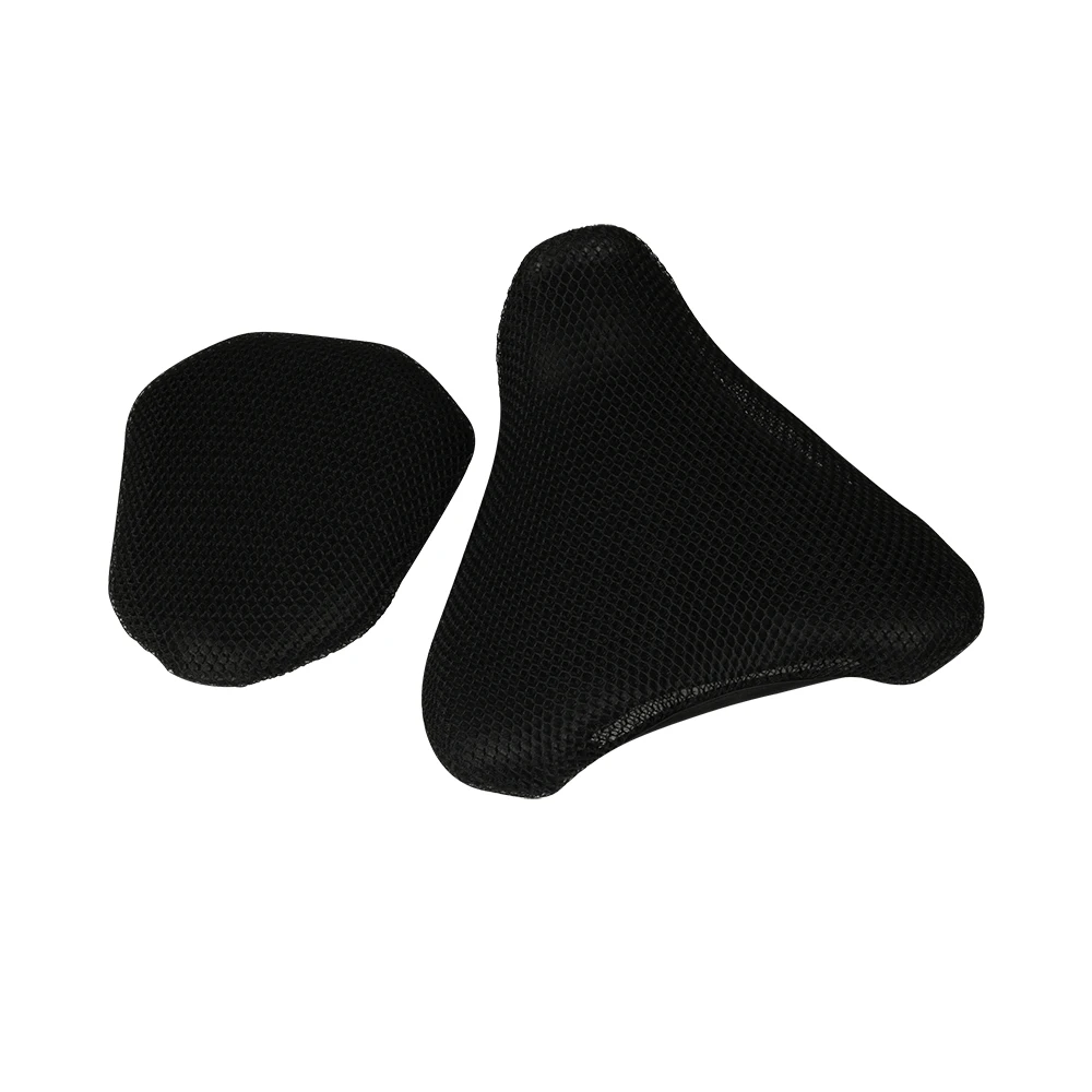 오토바이 쿠션 시트 커버, 야마하 MT 07 MT07 FZ-07 FZ07 2013 2014 2015 2016 2017 용 3D 메쉬 그물 안장