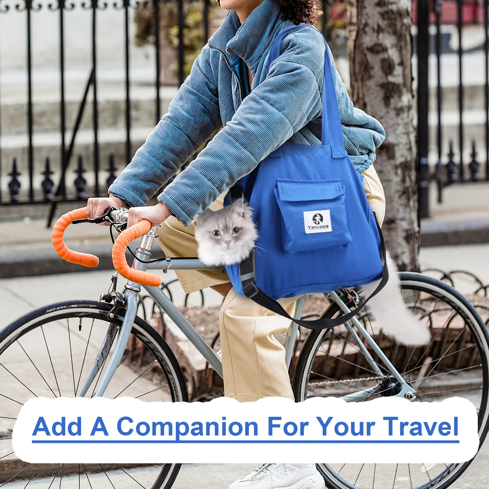 Cat Soft Travel Carrier Bag Pet Supplies Cat Sling Carrier Storage Pocket Adjustable Crossbody Strap Up To 11 lbs Yanvega pet carrier bag