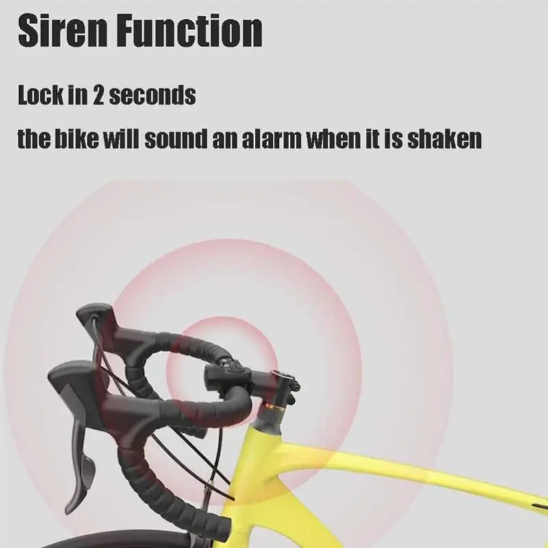 Description Picture 3 of itemBicycle Electric Bell Bike USB Charging Horn MTB Mountain Bike Warning Safety Alarm Ring Waterproof Bell Cycling Accessories