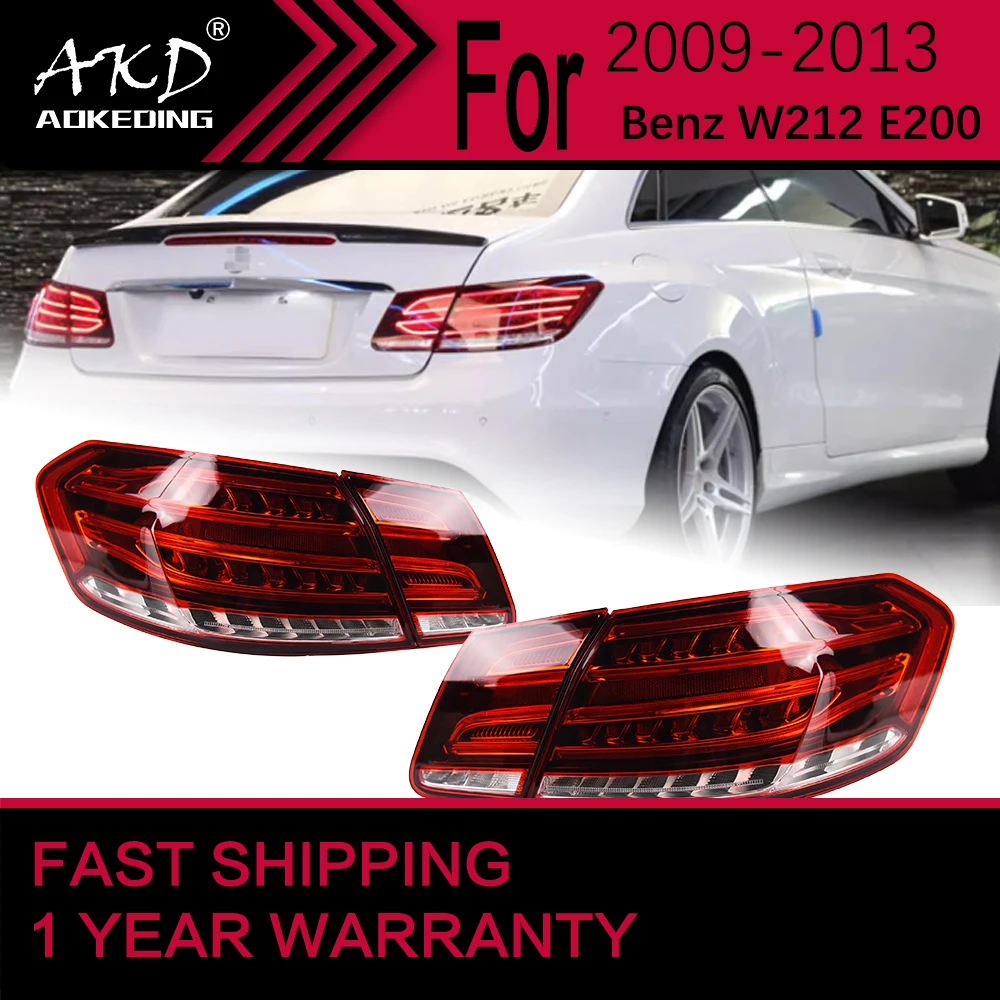 

Car Lights for Benz W212 LED Tail Light 2009-2016 E200 E300 E260 Rear Stop Lamp Brake Signal DRL Reverse Automotive Accessories