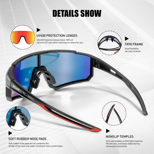 SCVCN nouvelles lunettes de soleil de cyclisme en plein air hommes lunettes de vélo de conduite sur route sport escalade femmes vélo cyclisme lunettes UV400 6 SCVCN nouvelles lunettes de soleil de cyclisme en plein air hommes lunettes de vélo de conduite sur route sport escalade femmes vélo cyclisme lunettes UV400 6