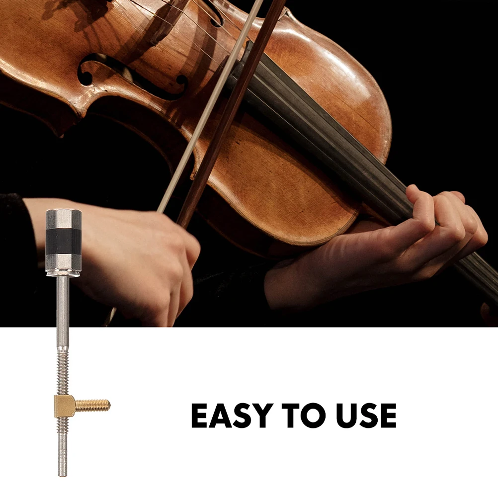 바이올린 활 나사 금속 교체용 프로그 부품 현악기 전문 수리 도구 실용적인 활..