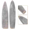 2 Pcs Specimen Natural Belemnite Teaching Supply Home Decor Epifaunal Educational Adornment Models Toys 1