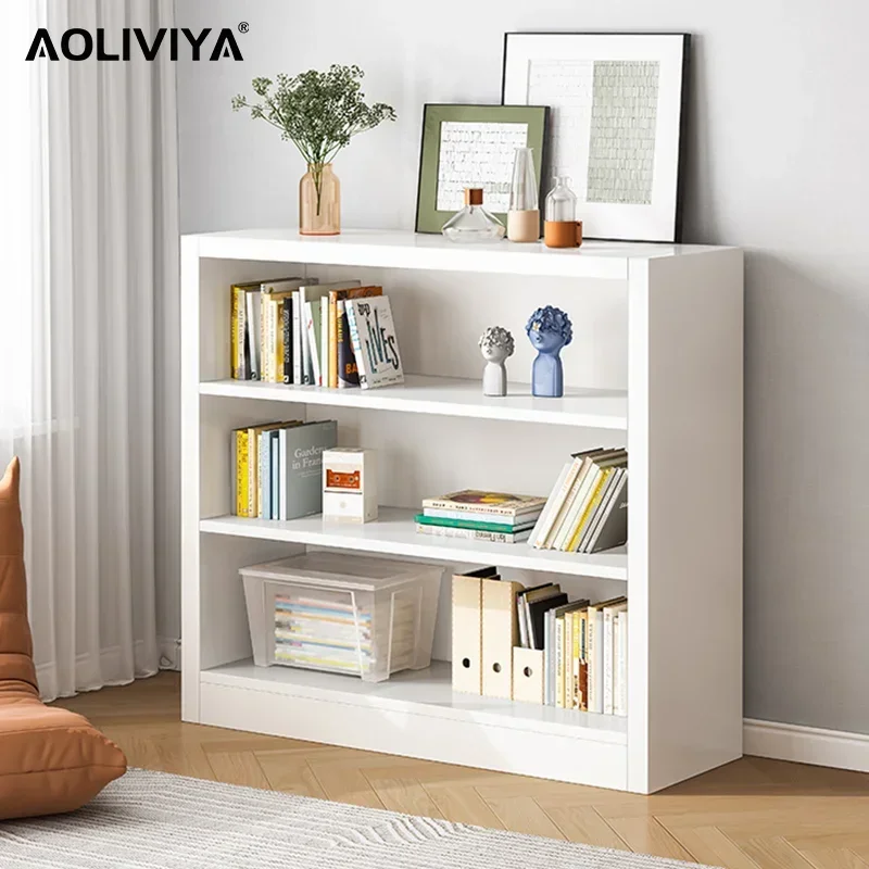 

SH AOLIVIYA Bookshelf Floor Rack Living Room Home Bookcase Bedroom Small Cabinet Multi-layer Office Storage Cabinet