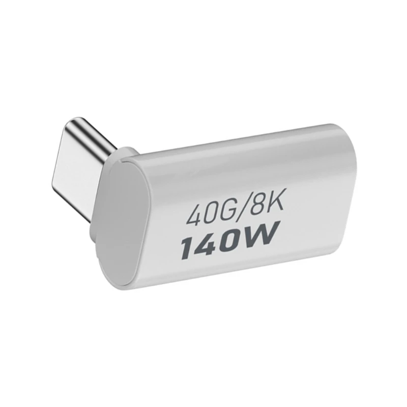 8K60hz 비디오 및 고속 충전 기능을 갖춘 Type-C USBC 140W 40G 어댑터