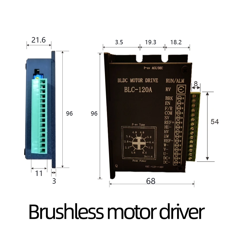 QW 24v DC   + Ʈѷ 140W ӵ  4 ӵ  25-750RPM 1.71 N.M ġ 