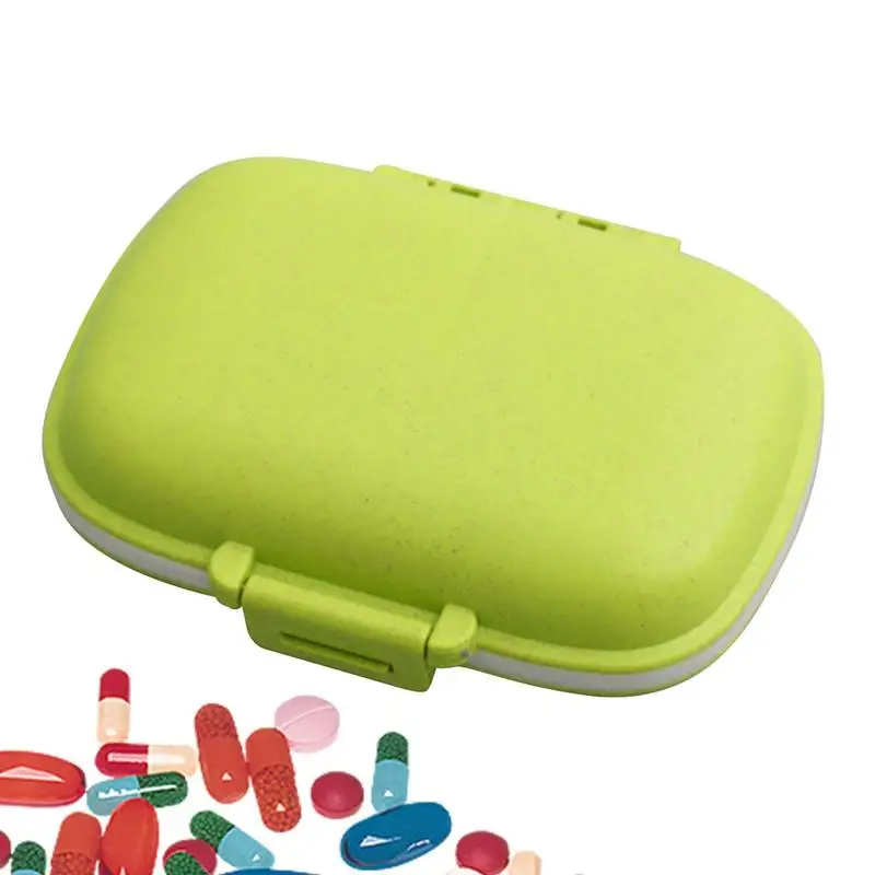 

Pill Organizer Travel Case Pill Organizer Travel Case And Medicine Organizer Pill Container With 8 Compartments Portable Pill