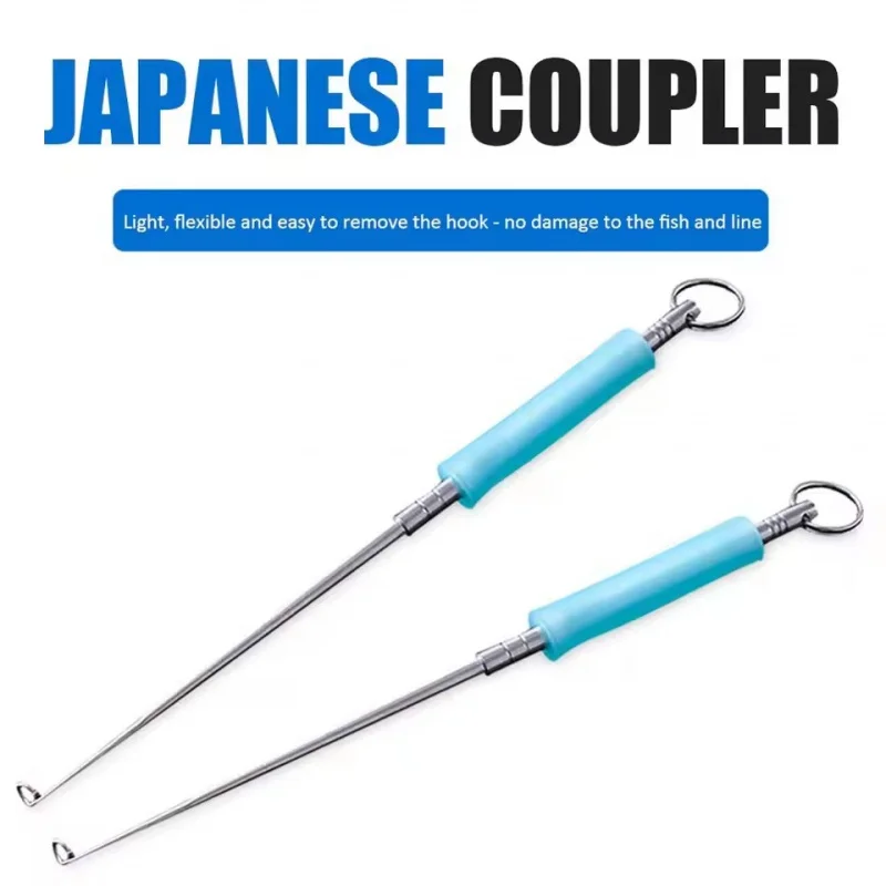 1/3Pcs Edelstahl Einfach Fisch Haken Entferner Sicherheit Angeln Haken Extractor Detacheur Schnelle Entkopplung Gerät Angeln Werkzeuge