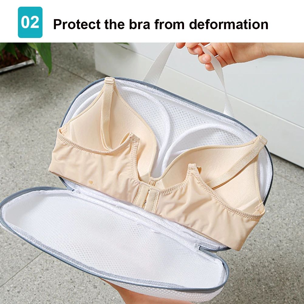 Bra Laundry Bag Underwear Mesh Washing Bag Bras Storage Organizers Anti-Deformation Underwear Laundry Bag Laundry Organization 3