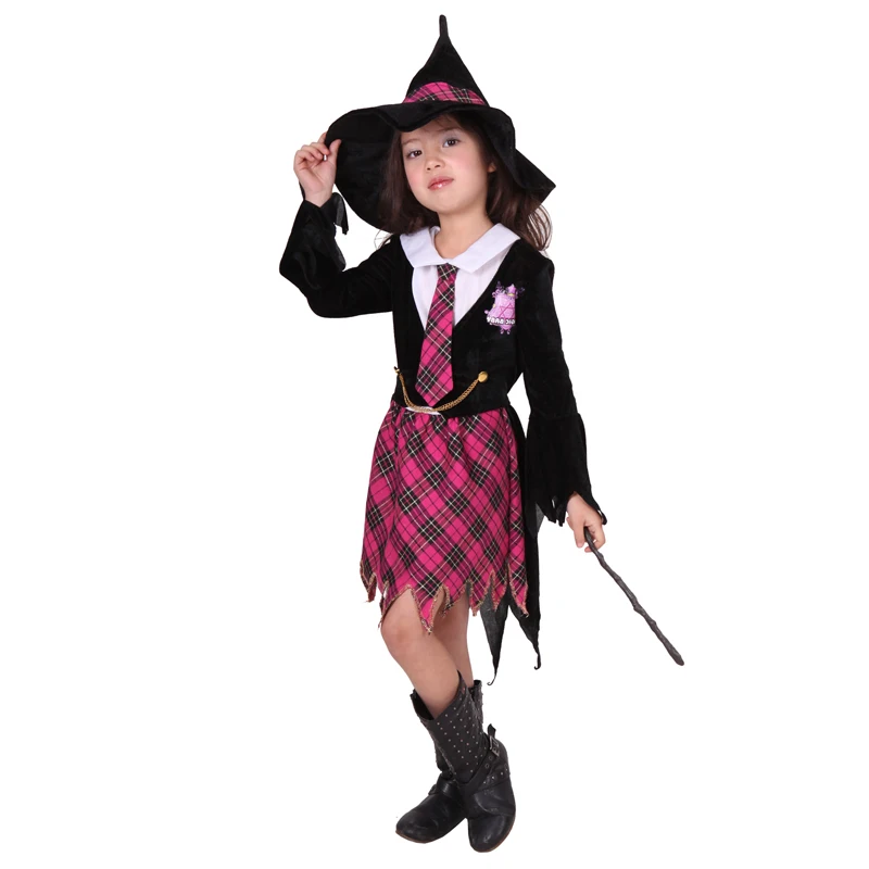 

Сказочное платье-волшебник, наряд для маленьких детей, цельнокроеное платье для выпускного вечера, маскировка ведьмы, костюм для девочек